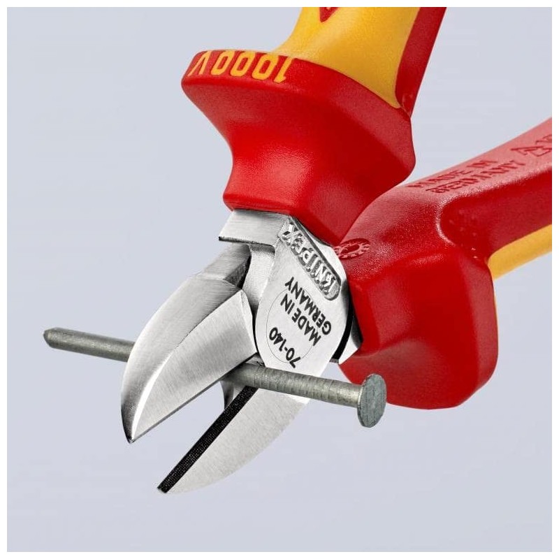 Knipex (kunipekkusu) 7006 – 140 Insulated Oblique Nipper 1000 V