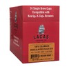 Lacas Coffee 100% Colombian Decaf Single Serve Cups, Compatible with