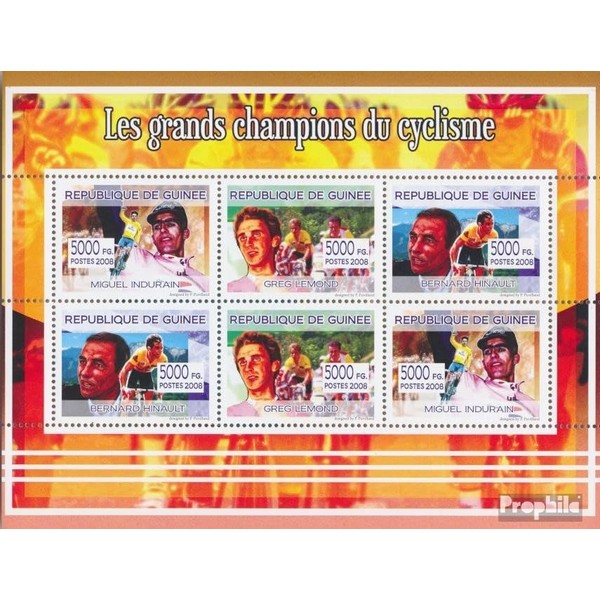 Prophila Collection Guinea 5426-5431 Kleinbogen (kompl. Ausgabe) postfrisch ** MNH