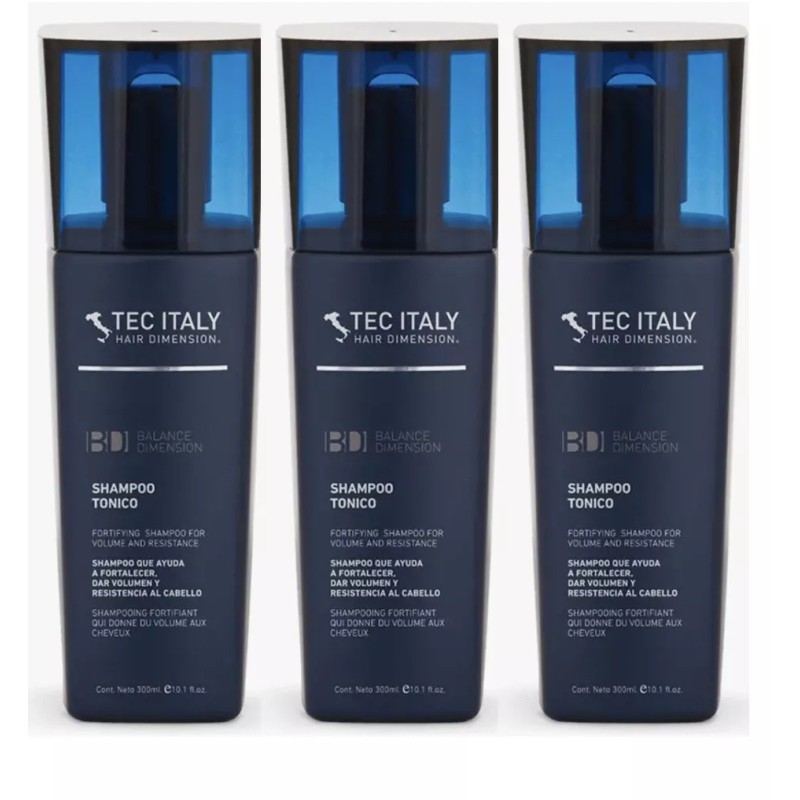 Tec Italy Shampoo Anticaida/ Tonico Tec Italy/Fortificante