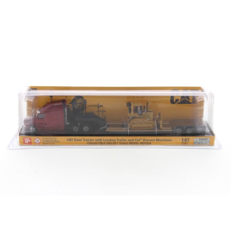 DIECAST MASTERS Peterbilt 579 Ultra Foot Tandem Cat D5M with