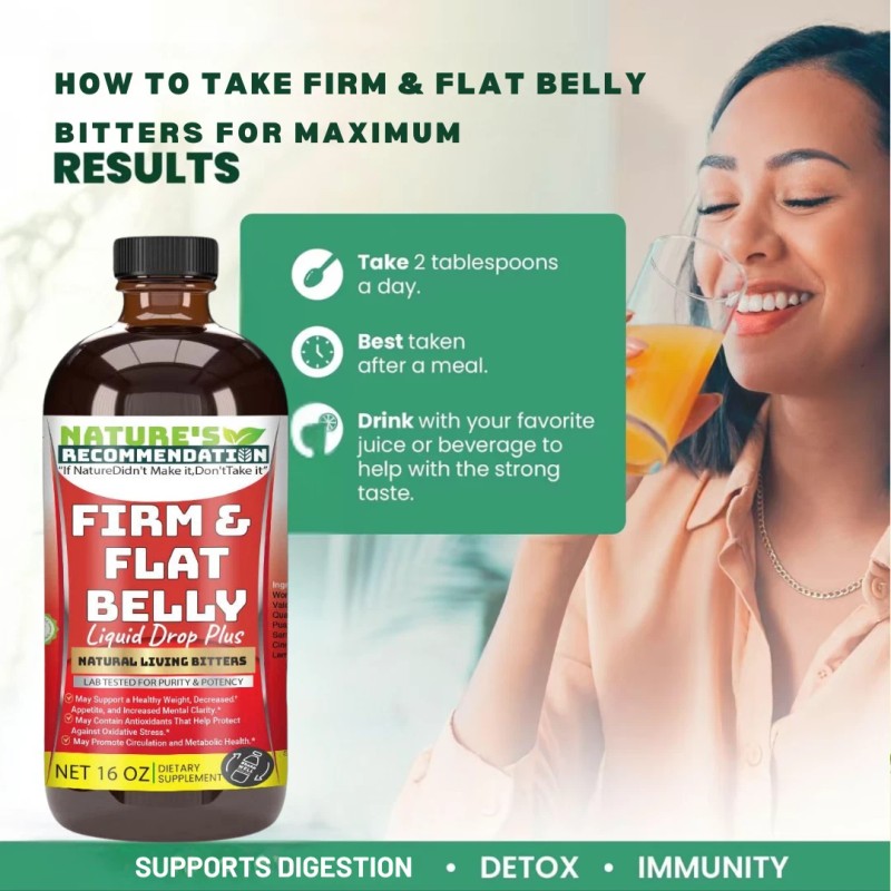 salamnutrition Organic FIrm & Flat Belly Detox & Energizer. Burn
