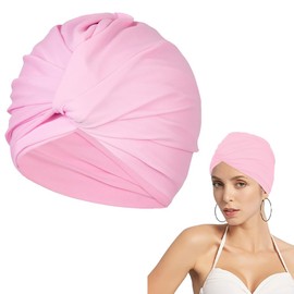 Swimming Cap, Unisex Swimming Cap, Women's Swimming Cap, Elastic Swimming Caps for Adults, Swimming Cap, Women's Turban Swimming Cap, for Men, Women, Long, Short Hair, Adults