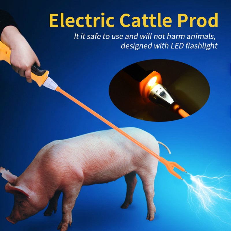 Handheld Electric Stock Prod Livestock Shock Moving Tool for Pig