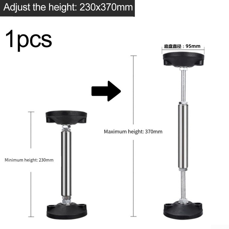 Telescopic Support Bar, Adjustable Support System, Heavy Duty and Height-Adjustable