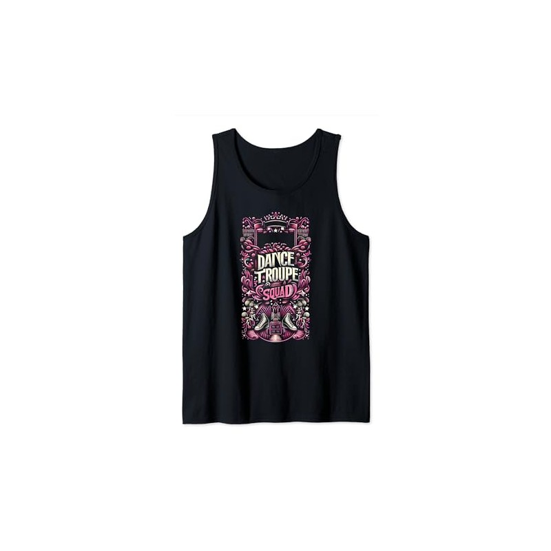 Dance Troupe Squad Performance Art Group Dynamics Tank Top