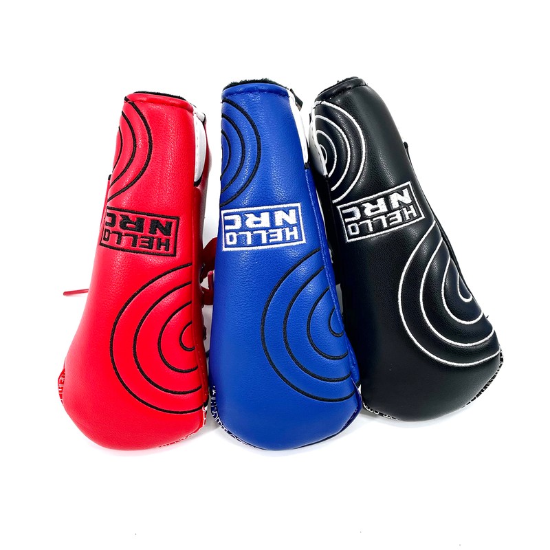 Golf Putter Cover Putter Case Head Cover Mallet Type Pin