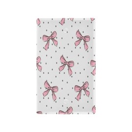 YETTASBIN Bow Pink Toggle Light Switch Cover Unbreakable Wall Plate Cover with Screws for Living Room, Bedroom, Office, School, Home Decor-4.53 x 2.76 Inch