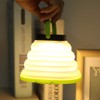 Cikonielf LED Solar Camping Lantern Foldable Portable LED Camping Lamp
