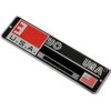 2pcx Exhaust Pipe Sticker Aluminum 3D Motorcycle Emblem Racing Decal