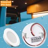 Obeaming 8 Pack 12 Volt LED Puck Light 2.75” RV
