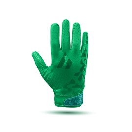 Repsters RPG1 Football Gloves - Adult & Youth Sizes (Emerald, Youth XS-S)