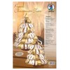 Ursus Design Stripes Paper Christmas Trees, 24310099 Glamour