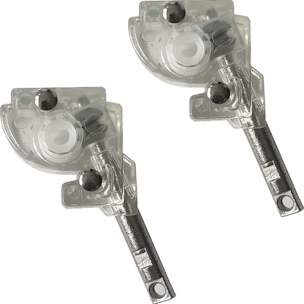 2pcs 1" Blinds Wand Tilter Mechanism with D Shaped Gear