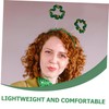 FOMIYES Green Shamrock Headband with Bell St Patrick Day Party
