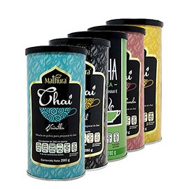 Te Chai Mix 5 Sabores De 280gr Cada Uno Marca Mathura                                                                                                 