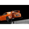 HJ64 1/64 Toyota Supra (A80) JDM STYLE Orange Metallic Finished