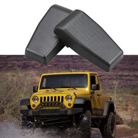 Rear Door Window Liftgate Hinge Cover for 2007-2018 Jeep Wrangler JK JKU Replace 68140033AA 2pcs( Left and Right )