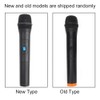 Black ABS Plastic Professional Universal Handheld VHF Wireless Microphone USB