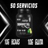 Aminoácidos Bcaas Glutamina Inmortal 1kg Varios Sabores