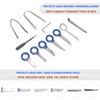 CCLIFE 20-Piece Universal Car Radio Removal Tool Release Tool Radio