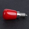 10Pcs AC230V E12 1.5W Red LED Candle Light Bulb for