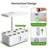 Ahopegarden Indoor Garden Hydroponics Growing System: 10 Pods Plant Germination