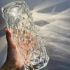 Crystal Table Lamp Light 3 Colours Changing USB Chargeable LED