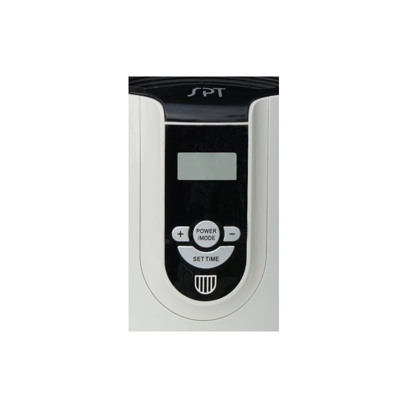 SPT SU-9210A: Digital Evaporative Humidifier, Black and Off White, 8.82W