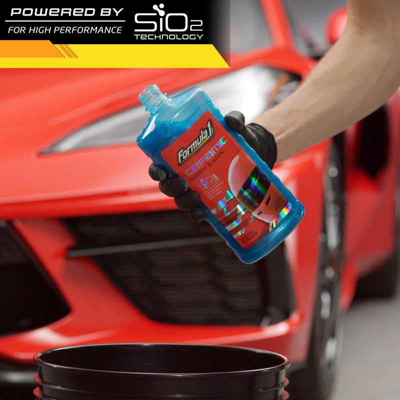 Formula 1 Ceramic Wash & Wax Foaming Hybrid Car Wash