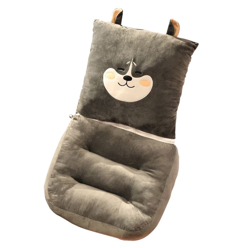 Integrated Lumbar Support Seat Cushion Super Soft High Comfort Lumbar