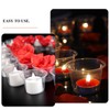 Ciieeo 120Pcs Clear Windproof Candle Cups 2.36In Tea Light Holders