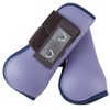 PFIFF 101410 Gamaschen, Kunststoff Soft-Innenfutter, Lila-Blau Pony