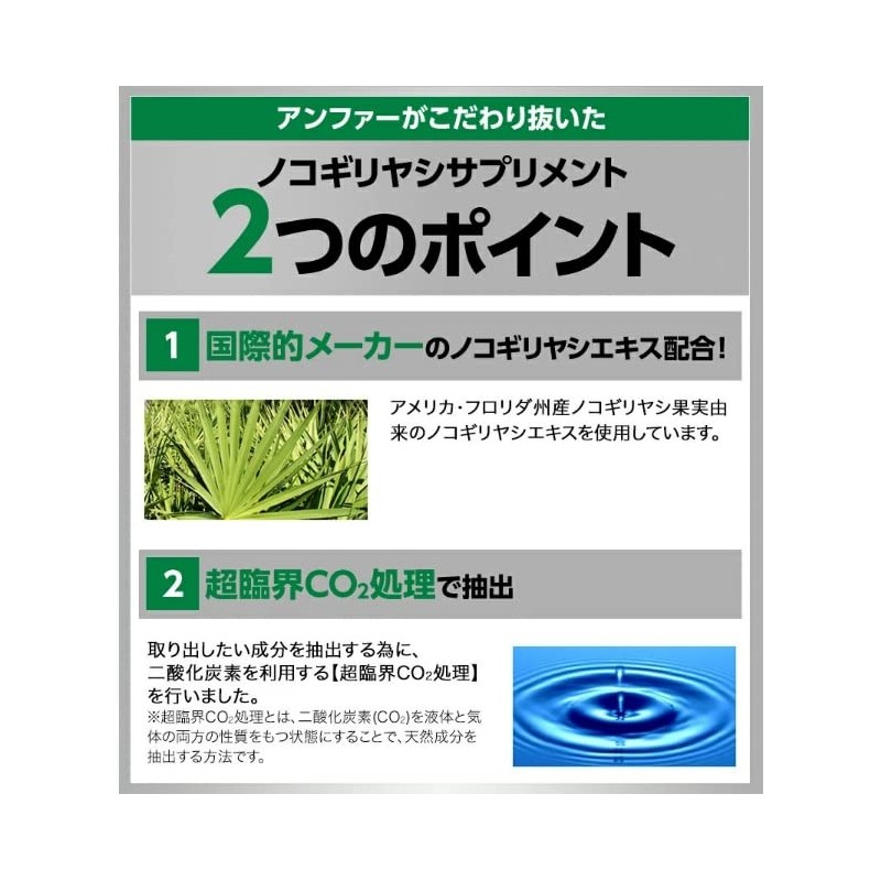 ANGFA Scalp D Supplement, Saw, 30 Tablets (Approx. 30 Day