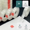 4 Pcs Sellotape Rolls 18mm X 30m Invisible Sticky Gift