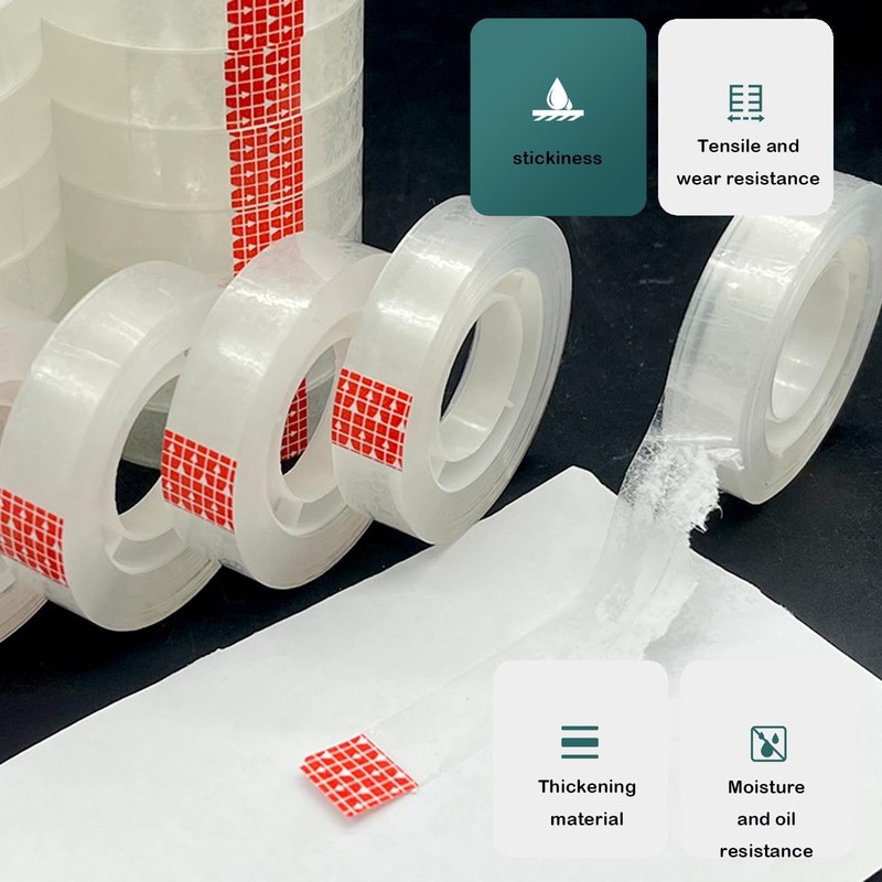 4 Pcs Sellotape Rolls 18mm X 30m Invisible Sticky Gift