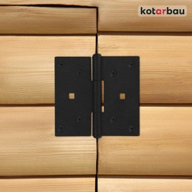 KOTARBAU Folding Hinges 90 x 95 mm Powder Coated Steel Hinges for Cabinet Doors Piano Hinge Door Hinge Cabinet Door Hinge Furniture Hinges Window Hinge Box Hinge