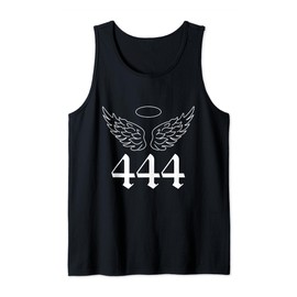 444 Angel Number A Powerful and Spiritual Symbol Tank Top