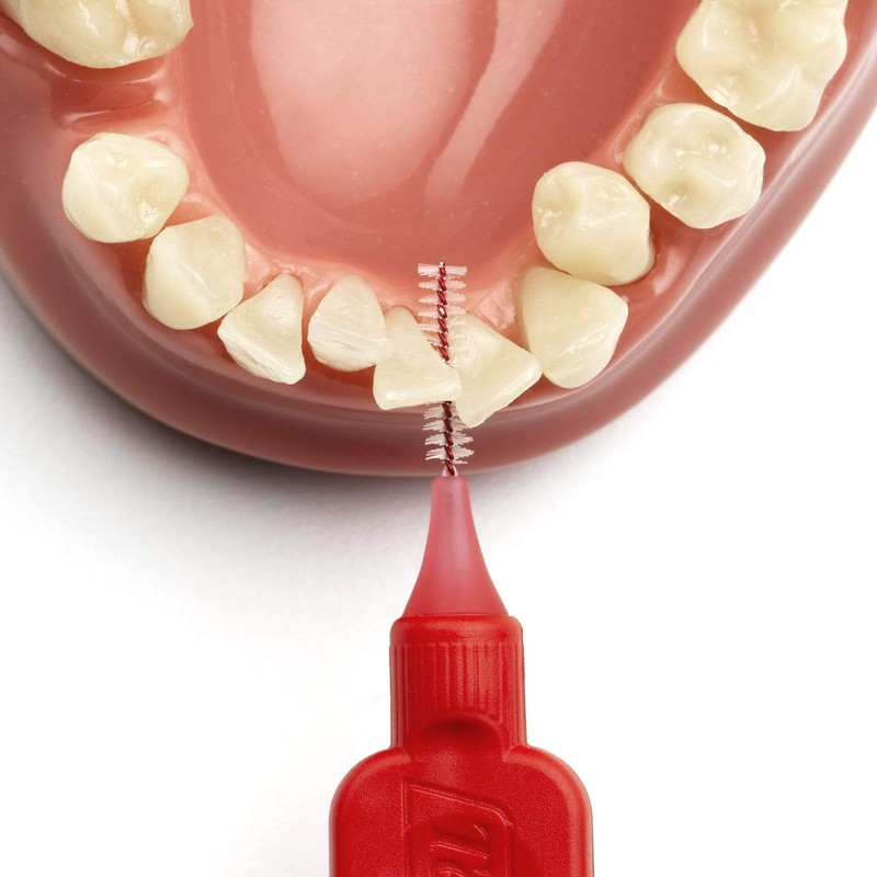 TEPE Interdental Brushes Red Original 0.5 mm/Simple and Effective Cleaning