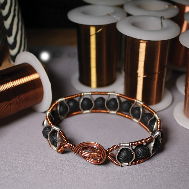 The Beadsmith Wire Elements - Alambre de cobre lacado de