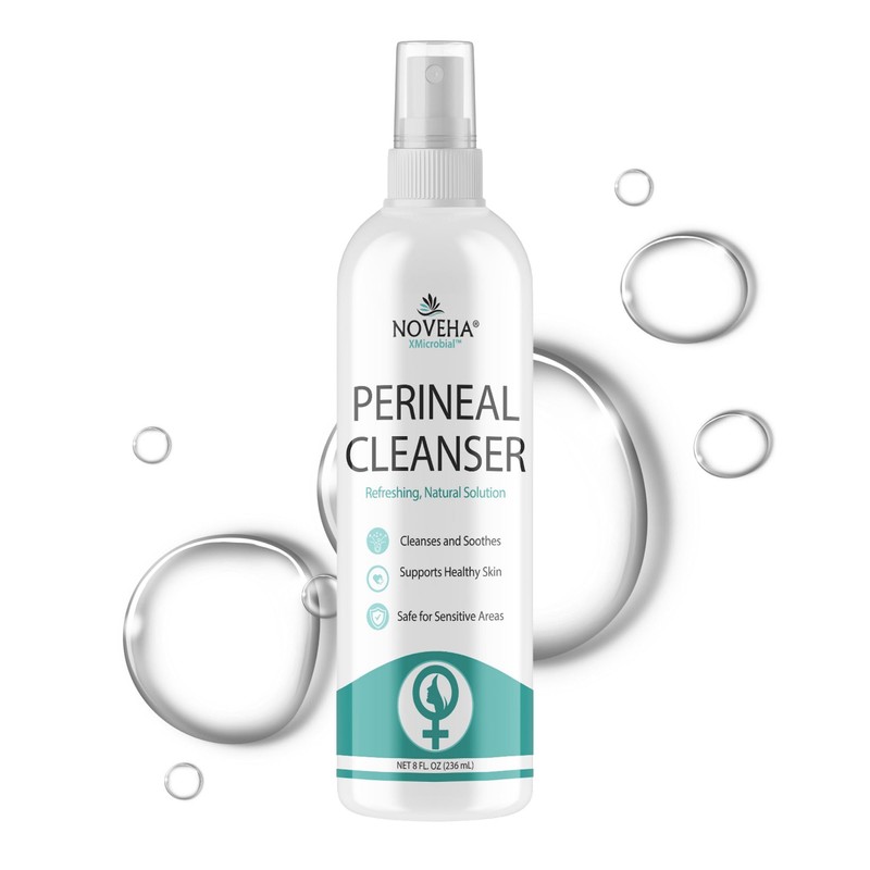 Noveha Perineal Spray & Cleanser | No-Rinse Formula for Daily