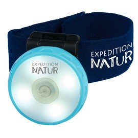 moses Expedition Nature Bracelet Light Clip & Move with Mini USB Port 4 Light Modes Adjustable Bracelet Swivel Lamp Head Glow in the Dark Effect, Plastic