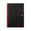 Oxford Black n' Red, A4 Dated Notebook Hardcover, Casebound, Lined