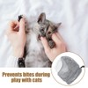 Cat Muzzle for Grooming, Breathable Mesh Cat Face Protection, Transparent