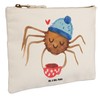 Mr. & Mrs. Panda Makeup Bag Spider Agathe Coffee, White,