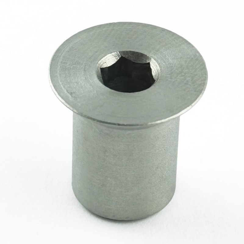 Eisenwaren2000 | M4 x 12 mm sleeve nuts with countersunk