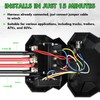 STEGODON Wireless Winch Remote Control Kit 12V Handset Switch Recovery