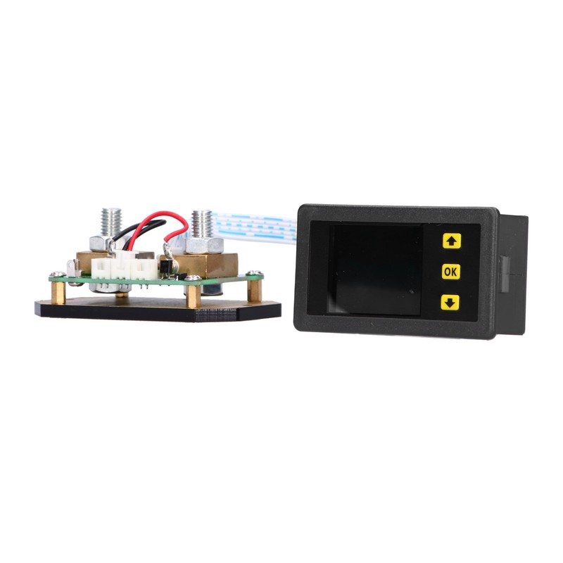 LCD Voltage Current Combo Meter Resin Energy Saving Wattmeter for