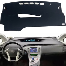 Tcxdioo Car Dashboard Cover Dash Mat Dash Pad Carpet for Toyota Prius 2010 2011 2012 2013 2014 2015 Left Hand Drive…