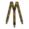 Olata Heavy Duty Tool Pattern Braces/Suspenders -. Black, 5cm -